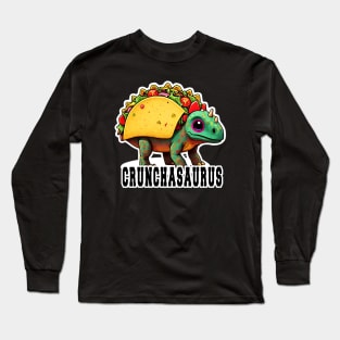 Tacosaurus baby taco Long Sleeve T-Shirt